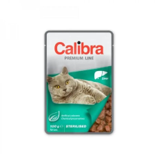 Calibra Cat Premium Sterilised Liver 100g macskaeledel