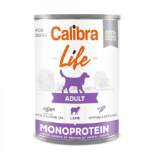 Calibra Dog Life Adult Lamb konzerv 400g kutyaeledel