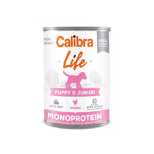 Calibra Dog Life Puppy&amp;Junior Chicken with Rice 400 g kutyaeledel