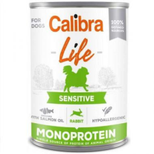  Calibra Dog Life Sensitive Rabbit Monoprotein Konzerv 400g kutyaeledel