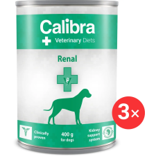Calibra VD Dog konz. Renal 3 × 400 g kutyaeledel