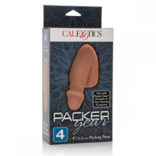 California Exotic Packing Penis puha pénisz 4&quot; (barna bőrszín - 10 cm) műpénisz, dildó