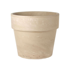 Calima agyagcserép homokszín 19cm kerti tárolás