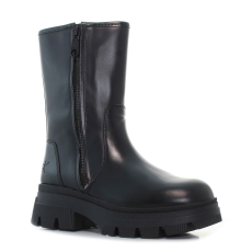 Calvin Klein Chunky Combat Zip fekete női bokacsizma Méret:38