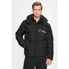 Calvin Klein Férfi Calvin Klein Jeans alapvető kabát J30J323708 2XL INTL fekete férfi kabát, dzseki