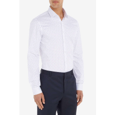 Calvin Klein férfi ing K10K112104 43 IT Fehér férfi ing