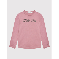 Calvin Klein Jeans Blúz Institutional Logo IG0IG01014 Lila Slim Fit gyerek blúz
