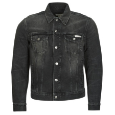 Calvin Klein Jeans Farmerkabátok KLEIN BLACK CLASSIC TRUCKER Fekete EU M férfi kabát, dzseki