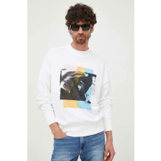 Calvin Klein Jeans férfi blúz J30J323750 M INTL Fehér