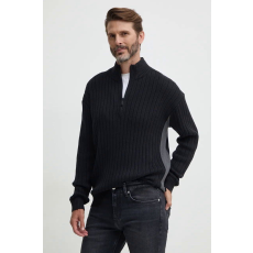 Calvin Klein Jeans férfi pulóver J30J326199 XL INTL Fekete
