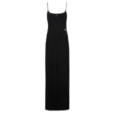 Calvin Klein Jeans Hosszú ruhák LONG MODAL DRESS Fekete EU L