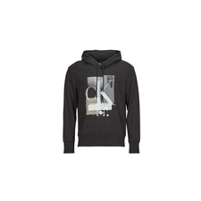 Calvin Klein Jeans Pulóverek CONNECTED LAYER LANDSCAPE HOODIE Fekete EU XS férfi pulóver, kardigán