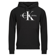Calvin Klein Jeans Pulóverek CORE MONOLOGO HOODIE Fekete EU M férfi pulóver, kardigán