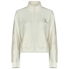 Calvin Klein Jeans Pulóverek LS STRETCH TERRY FZ TRACK JACKET Fehér EU M