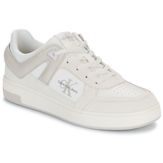 Calvin Klein Jeans Rövid szárú edzőcipők BASKET CUP LOW LACEUP LTH ML MTR Fehér 44
