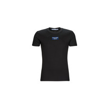 Calvin Klein Jeans Rövid ujjú pólók TRANSPARENT STRIPE LOGO TEE Fekete EU L férfi póló