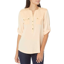 Calvin Klein női ing M0BH7877 Világos bézs M INTL blúz