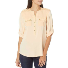 Calvin Klein női ing M0BH7877 Világos bézs XS INTL