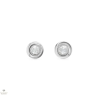 Calvin Klein Twisted Bezel Solitaire női fülbevaló - CKJ35000771