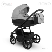 Camarelo Bergon Camarelo Navo multifunkciós babakocsi 2in1 - 01 világosszürke babakocsi