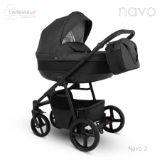 Camarelo Bergon Camarelo Navo multifunkciós babakocsi 3in1 - 03 sötétszürke babakocsi
