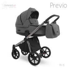 Camarelo Bergon Camarelo Previo multifunkciós babakocsi 2in1 -05 sötétszürke babakocsi
