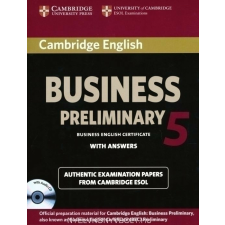 CAMB. ENG. BUSINESS 5 PRELIM. PACK nyelvkönyv, szótár