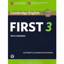 CAMB ENG FIRST 3+KEY+AUDIO nyelvkönyv, szótár
