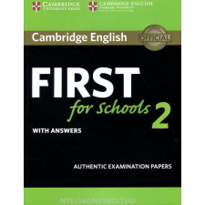 CAMB ENG FIRST SCHOOLS 2+KEY nyelvkönyv, szótár