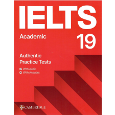 CAMB IELTS 19 ACADEMIC SB+KEY+AUDIO nyelvkönyv, szótár