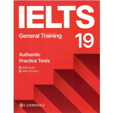  CAMB IELTS 19 GENERAL SB+KEY+AUDIO nyelvkönyv, szótár