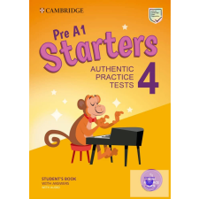  Cambridge English Tests - Starters 4. Student&#039;S Book.+Key+Online Audio idegen nyelvű könyv