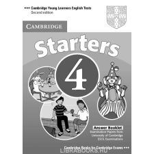  CAMBRIDGE STARTERS 4 ANSWERS 2ND ED nyelvkönyv, szótár