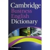 CAMBRIDGE UNIV ELT CAMBRIDGE BUSINESS ENGLISH DICTIONARY