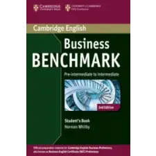 Cambridge University Press Business Benchmark Pre-intermediate | Norman Whitby egyéb könyv