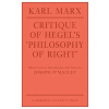 Cambridge University Press Critique of Hegel's 'Philosophy Of Right' – Karl Marx