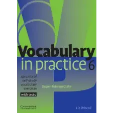 Cambridge University Press Vocabulary in Practice 6 | Liz Driscoll egyéb könyv