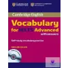  Cambridge Vocabulary for IELTS Advanced Band 6.5+ with Answers and Audio CD