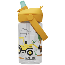 Camelbak Thrive Flip Straw Kids 0,4 l, Tractors and Trees kulacs, kulacstartó