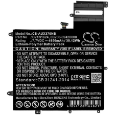 Cameron Sino C21N1624 akkumulátor 4950 mAh egyéb notebook akkumulátor