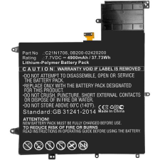 Cameron Sino C21N1706 Akkumulátor 4900 mAh egyéb notebook akkumulátor