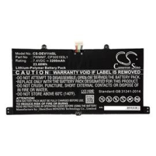 Cameron Sino Li-Polymer akku (7.4V/3200mAh, DELL 7WMM7 kompatibilis) (CS-DEV114SL) mobiltelefon akkumulátor