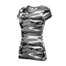 Camo Pure póló női szürke terepszín L női póló