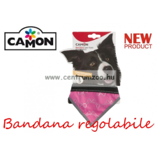  Camon Bandana Regolabile Fluo Rosa - Xs - Kendő Kutyáknak (Dc310/1) kutyaruha