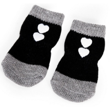  Camon Black Calzine Per Cani csúszásmentesített kutyazokni Small (C762/A) kutyaruha