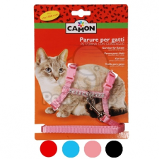 Camon Camon strasszos hám macskáknak 1 db (DG019) nyakörv, póráz, hám macskáknak