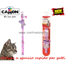  Camon Cat Collare A Sgancio Rapido Per Gatti Textil Nyakörv Cicáknak Több Színben (Dg027) nyakörv, póráz, hám kutyáknak