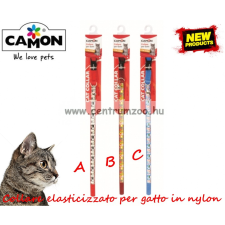  Camon Cat Collare Elasticizzato Per Gatto In Nylon Nyakörv Cicáknak Több Színben (Dg042) nyakörv, póráz, hám kutyáknak