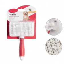 Camon öntisztító fésű fehér M kutyafelszerelés