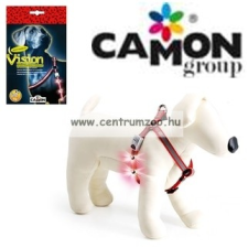 Camon Pettorina Flashing Con Led Világító Kutyahám 25X600/900Mm (D714/F) nyakörv, póráz, hám kutyáknak